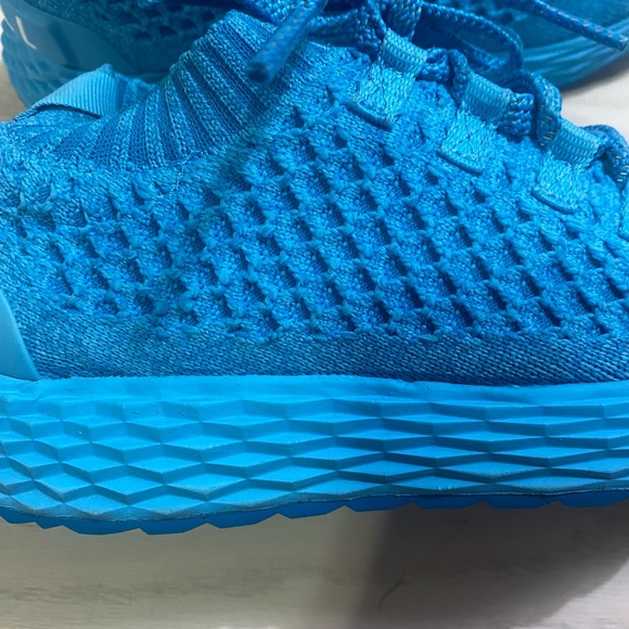 NOBULL Shoes Nobull Bright Blue Knit Sneakers Poshmark